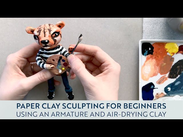 Creative Paperclay® air dry modeling material: Figure Sculpting with Creative  Paperclay (part 2 of 3)