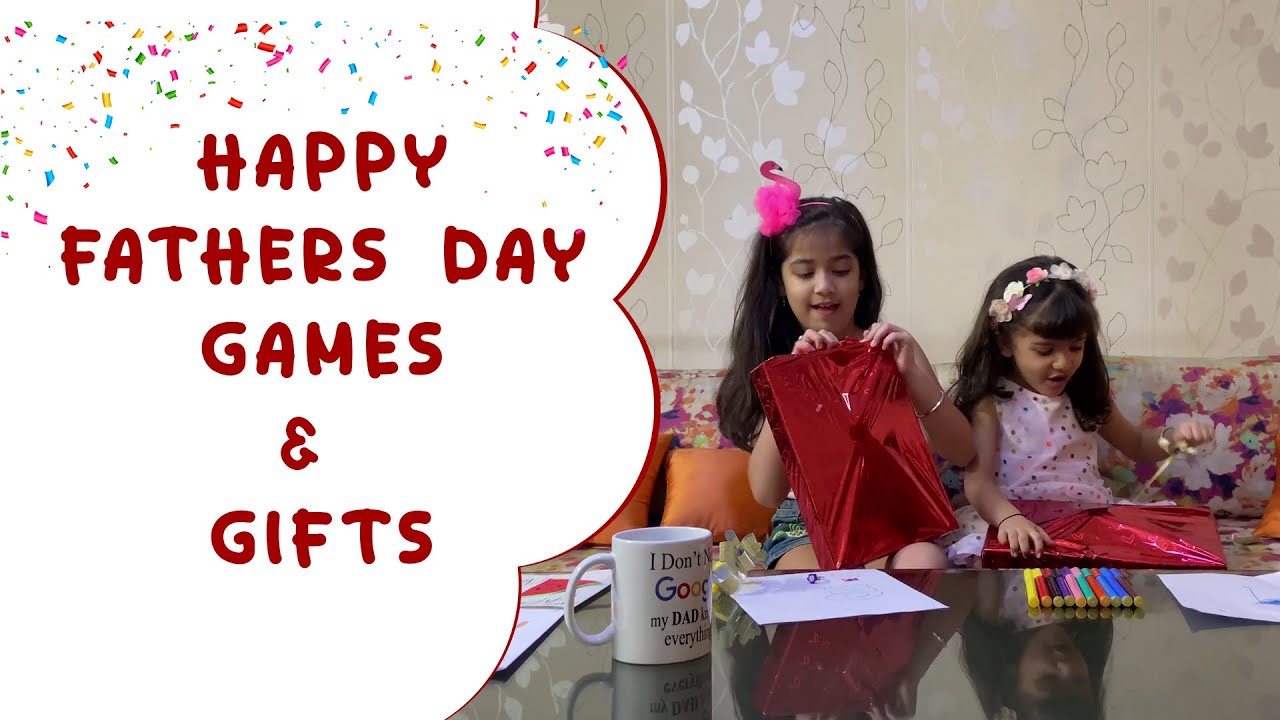 Happy Fathers Day Games & Gifts - YouTube