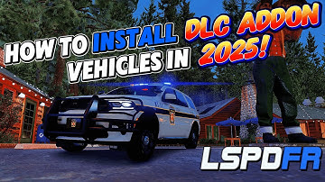 How To Install DLC Addon Vehicles to GTA 5 LSPDFR in 2025!