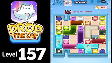 Drop the Cat level 157 Guide Walkthrough Solution