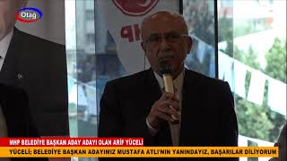 Ari̇f Yüceli̇ Beledi̇ye Başkan Adayimiz Mustafa Atlinin Yanindayiz, Başarilar Di̇li̇yorum