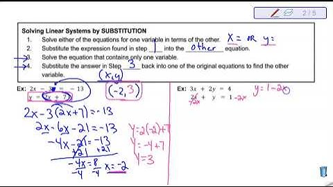 Math 109-5.1-System of Linear Equations