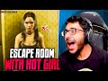 ESCAPE ROOM WITH HOT GIRL