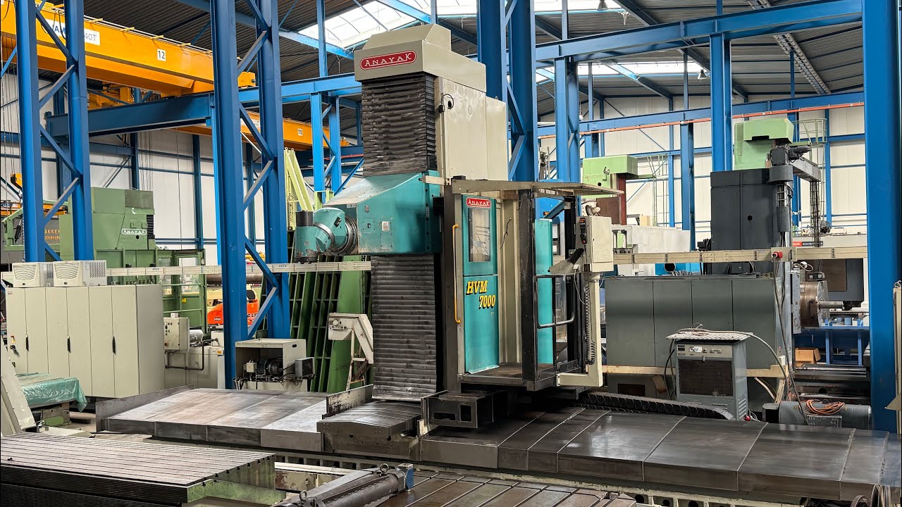 Anayak - HVM 7000-MG (F712) Bed milling machine, Bedfreesmachine, Bettfräsmachine