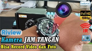 Review Unboxing dan Tutorial Penggunaan Spycam Kamera Jam Tangan C-SkooH Bisa Merekam Video dan Foto screenshot 3