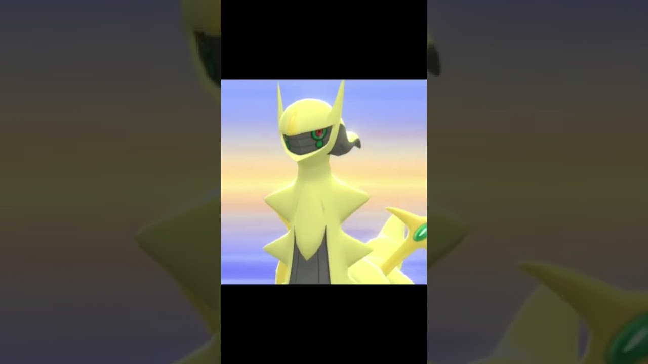 SHINY Arceus in Shining Pearl After 1.6k resets