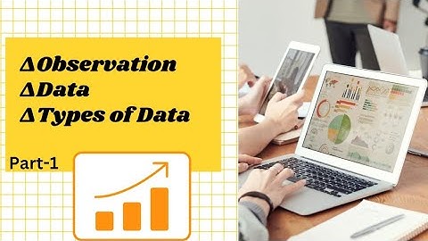 Observation and Data | Types of Data |Understand Statistics with animation