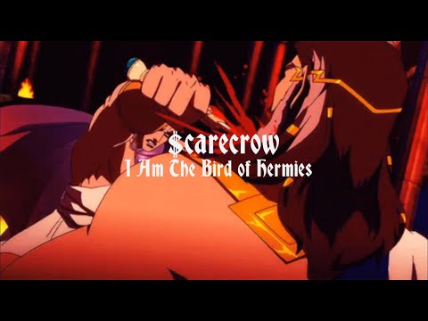 $CARECROW - I Am The Bird of Hermes {Lyrics} (S L O W E D + Reverbed)