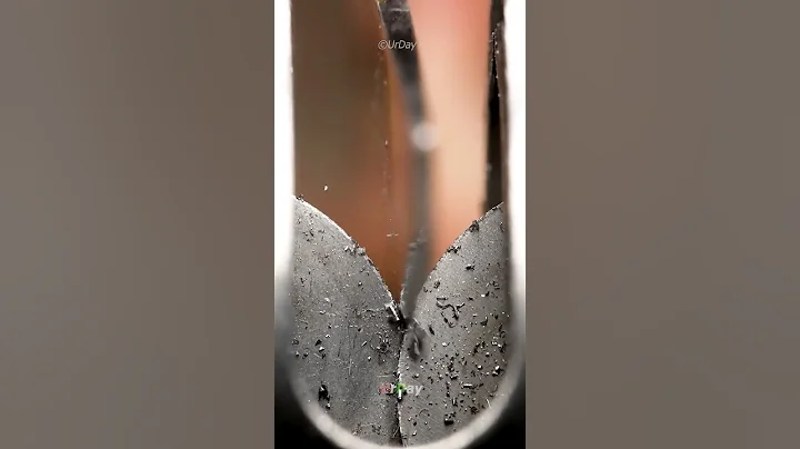 Sharpening a knife up close  #urday #satisfying#macro #closeup