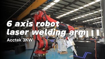 [AKR-3000] 6 axis robot arm for 3KW fiber laser welding carbon steel stainles steel-Acctek Deedy