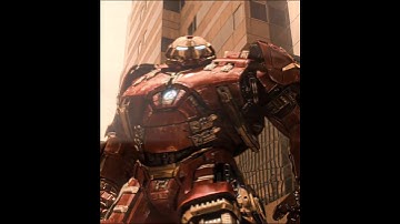 "Hulk Vs Hulkbuster Scene" - Age Of Ultron Edit | Song - Luna Bala | #ironman #edit #shorts