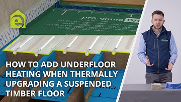 Hoe u vloerverwarming kunt toevoegen bij het thermisch upgraden van een zwevende houten vloer