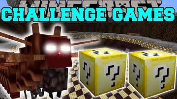 Minecraft: CATERKILLER CHALLENGE GAMES - Lucky Block Mod - Modded Mini-Game