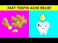 Fast Tooth Pain Relief | TOP5 Natural Home Remedy | Trunky