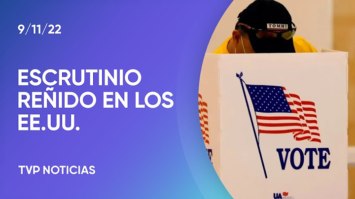Primeros resultados de las elecciones en EE.UU.