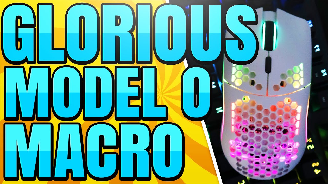 How To Make A Macro On Glorious Model O And Model O Mouse Youtube