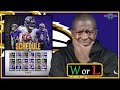 TOUGHEST NFL Schedule? Ravens Predictions & Analysis!