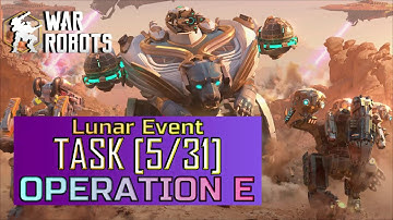 "Protecting the Settlement" - War Robots | How to do Operation Task [5/31] || EvoLife Gaming Hub