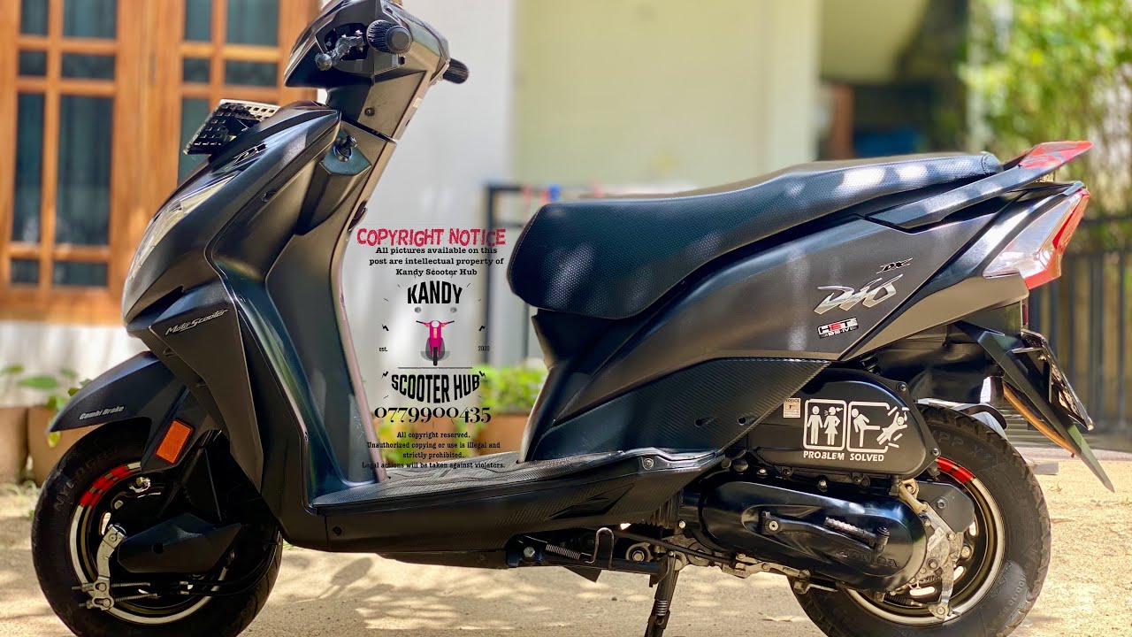 HONDA DIO DX BHA 2018 Kandy Scooter Hub YouTube