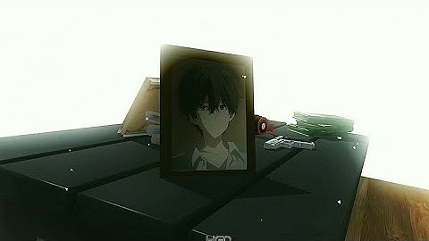 AMV 3d Typography - A L O N E - Nico Collins | Alight Motion. Oreki