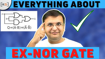 Part-1.8 Ex-Nor Gate in Hindi | Truth Table | 3 Input Logic Gate | Boolean Expression
