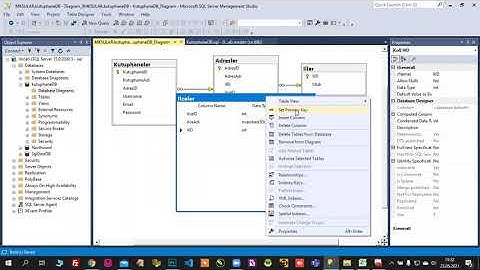 #03 - MSSQL Veritabanı Programlama: Sıfırdan Kütüphane Yönetim Sistemi Veritabanı Oluşturma