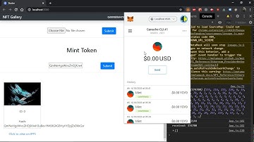 IPFS/NFT Minter Progress
