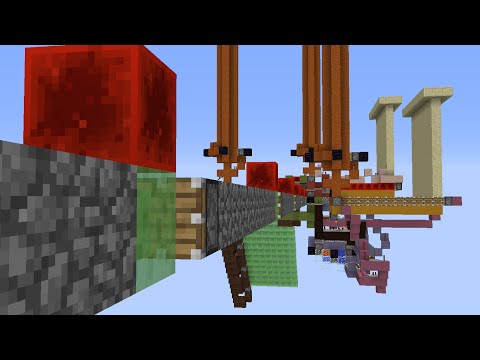 Infinite Bridge Builder Using Slime | Minecraft Redstone