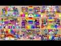 9 in 1 Video BEST of COLLECTION RAINBOW SLIME 🌈💦 💯% Satisfying Slime Video 1080p