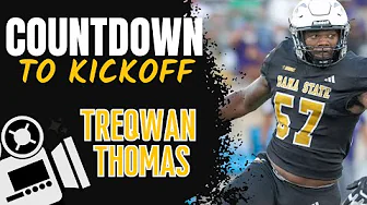 Countdown To Kickoff: Treqwan Thomas Alabama State