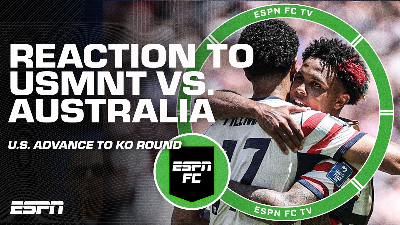 FULL REACTION to USA vs. Australia π 'USMNT WERE IN CONTROL ALL NIGHT!' - Geoff Cameron | ESPN FC
