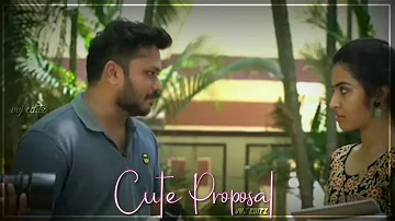 💞Cute Love Proposal💞Tamil WhatsApp Status😍Girls Love Proposal Scene😍Lovely Scene💞vvj editz 💞