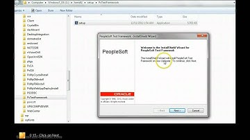 PeopleSoft Test Framework Installation