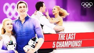 Pairs Figure Skating ⛸ Last 5 Champions!