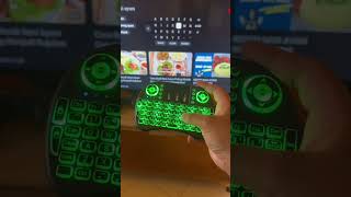 Keyboard smart tv