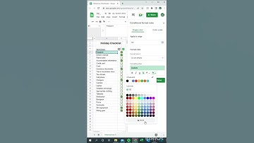 How to make interactive checkbox in Google sheets || #shortsvideo