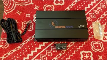 Cosmos Audio EP-500.1 Amp Dyno using an Amm-1