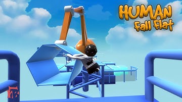 Human Fall Flat - Superlab - Smart Factory Level Part 1 of 2 Walkthrough |  Workshop | Full Gameplay
