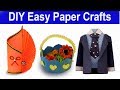 4 EASY-TO-MAKE ORIGAMI PAPER DIYs | 4 ADORABLE PAPER CRAFTS