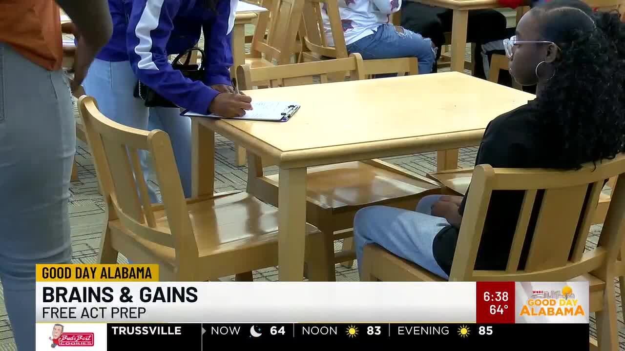 Brains & Gains: Free ACT prep