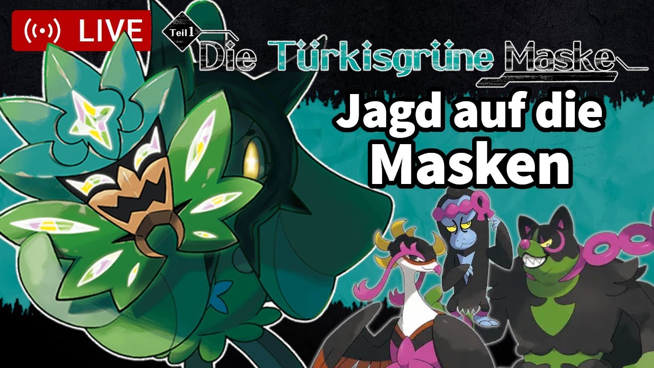 MASKENJAGD in Die Türkisgrüne Maske • Pokémon Karmesin & Pupur DLC ...
