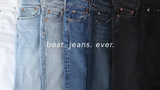 BEST JEANS for PETITES 👖 mamas & 30s investments | best denim jeans | Miss Louie