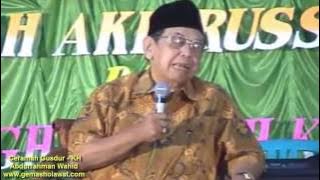 Ceramah Terbaik KH Abdurrahman Wahid (Gusdur) Haflah Akhirussanah Pesantren HD