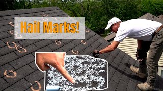 What Does Hail Damage Look Like On A Roof