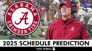 Alabama Football 2025 Schedule Breakdown Record Prediction For Every Matchup In The 2025 Season