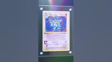 Pokémon Holographic Card (#068 Machamp) - 3D Study Blender
