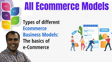 What is Ecommerce Business Model | How many ecommerce Models are available | B2B |B2C | C2C | C2B