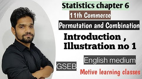 part 1/Permutation and combination/class 11th commerce/Abhishek sir commerce/motive learning classes