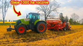 1000 hektarów 👉Siewu pasowego rocznie!