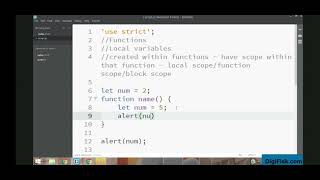 C09 03 Local Variables and LocalFunctionBlock and Global Scope